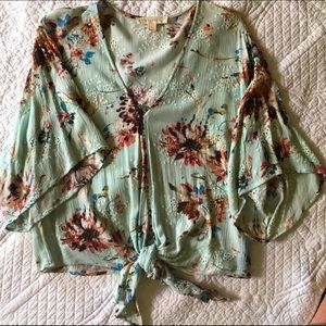 LOVESTITCH Floral Blouse